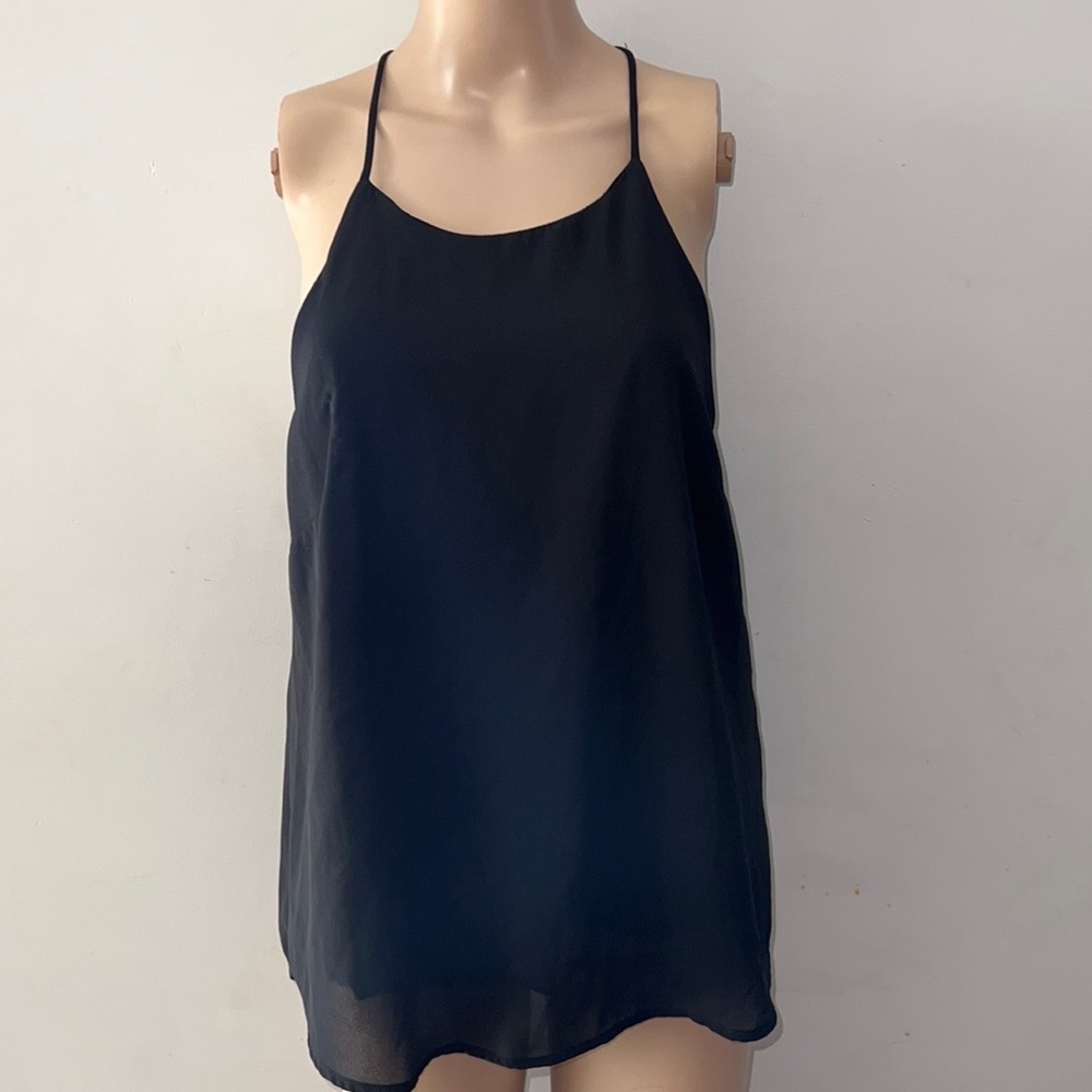 Women scrappy tank top size medium